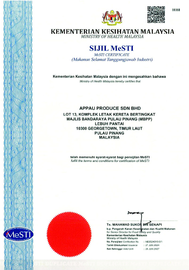 Ksyok product certification document 6