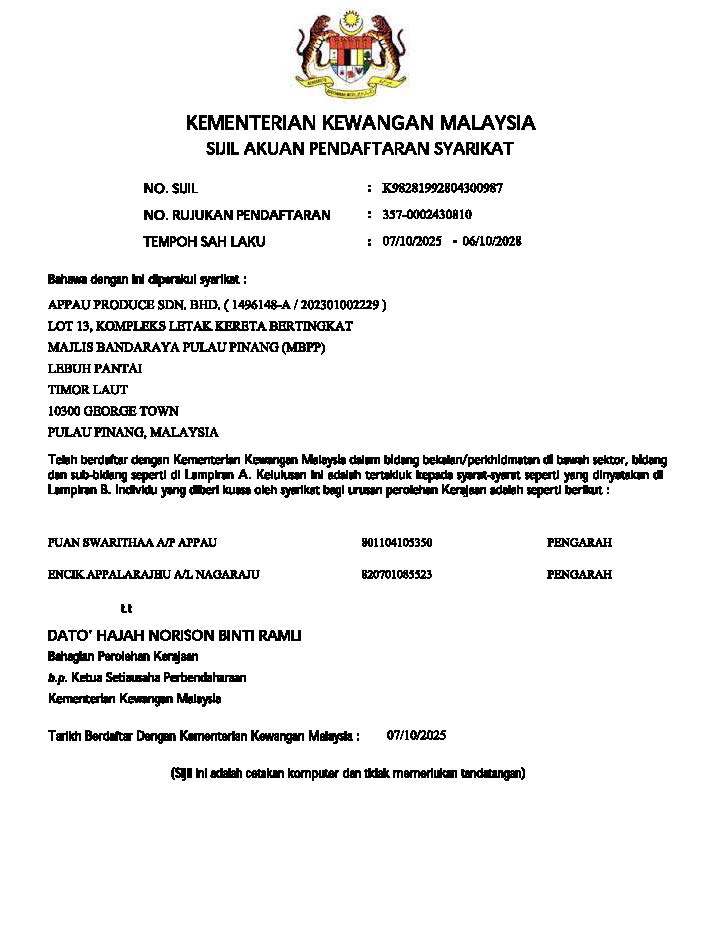 Ksyok product certification document 8