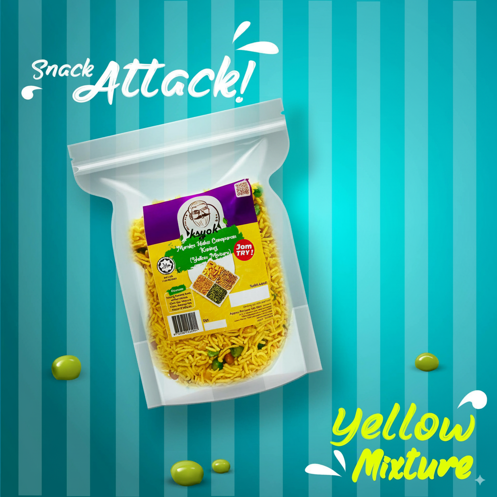 Ksyok Yellow Mixture - Light aromatic Bombay mix